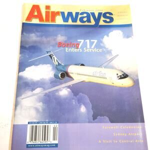 Airways Magazine Feb 2000 - Boeing 717 Enters Service Aviation History